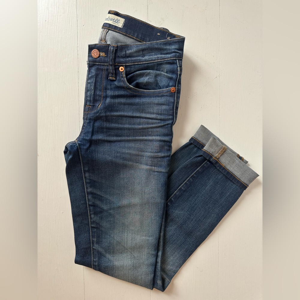 Madewell Skinny Skinny Jeans in Edmonton Wash